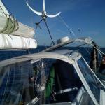 Sailing the world and generating power