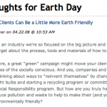 Doing some simple sustainable office things&#8230;